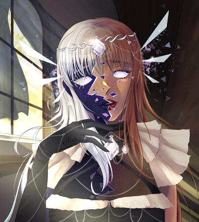 "Daelyn" (Digital art, Procreate)